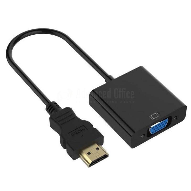Adaptateur HDMI male/vga femelle m.couleur ALL WHAT OFFICE NEEDS