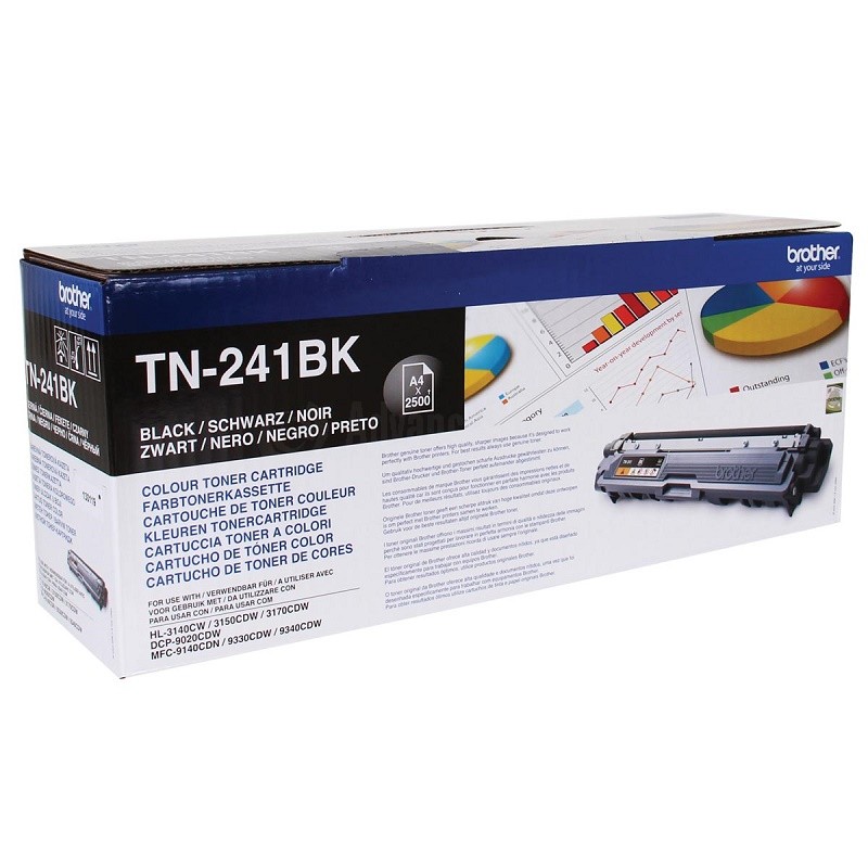 Toner compatible Brother TN241BK pour imprimante Brother MFC 9140CDN  9330CDW 9340CDW 9340CW - T3AZUR - Cartouche d'encre - Achat & prix