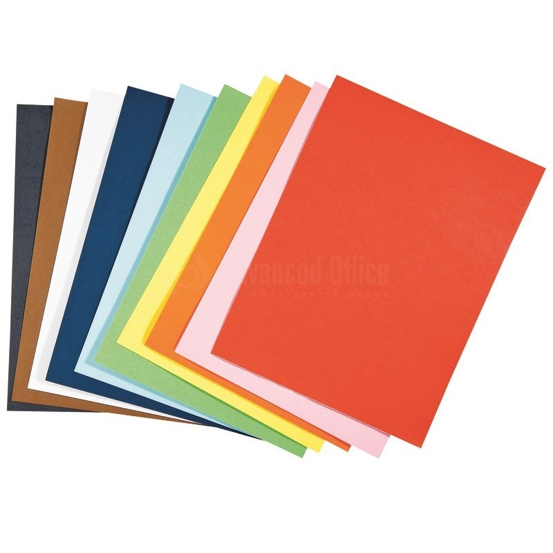 Paquet de 100 fiches bristol A4 180g 100 feuilles Multi-couleurs