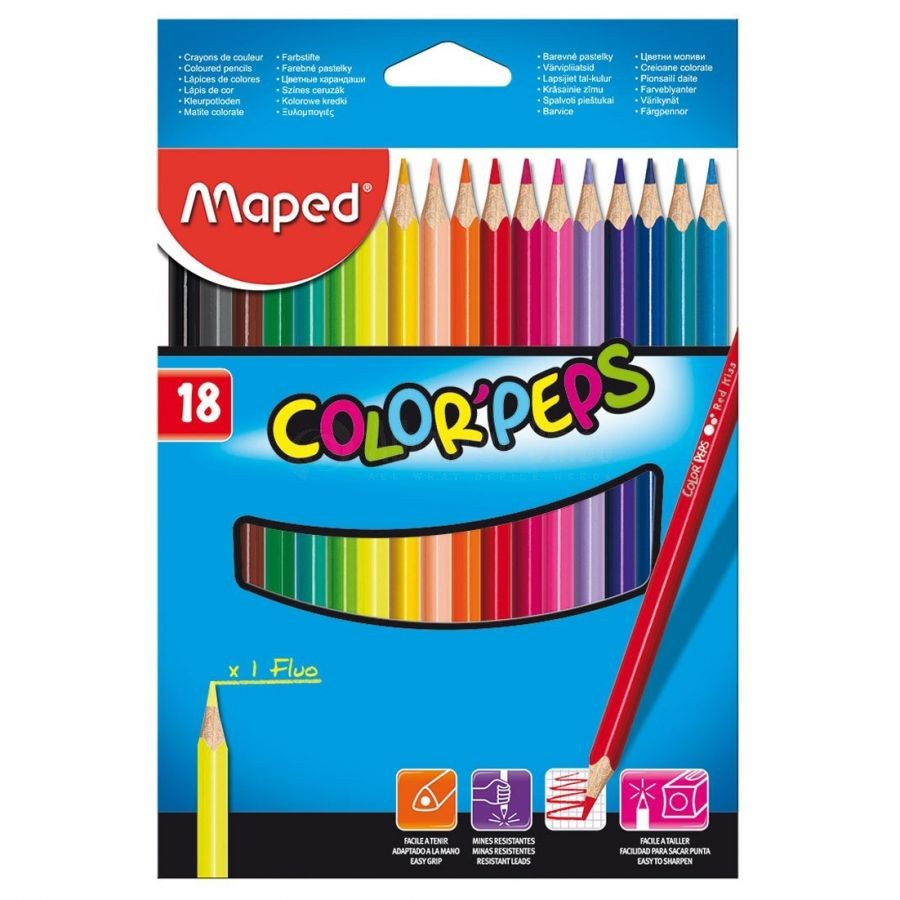 Compas avec Crayon en Boîte MAPED
