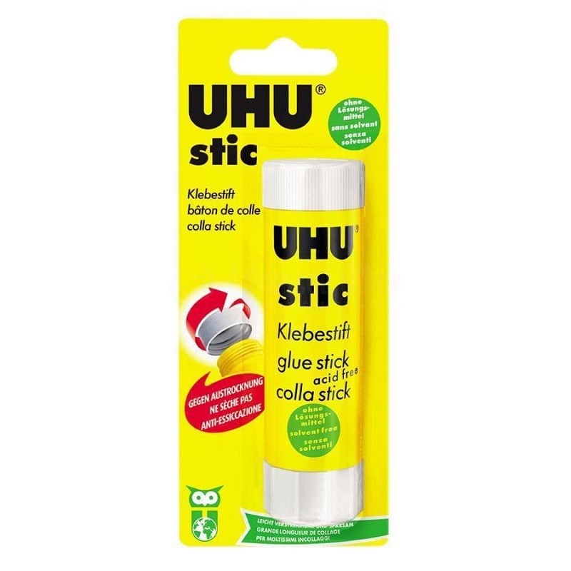 Colle Stick UHU Stic Blister 21g ALL WHAT OFFICE NEEDS