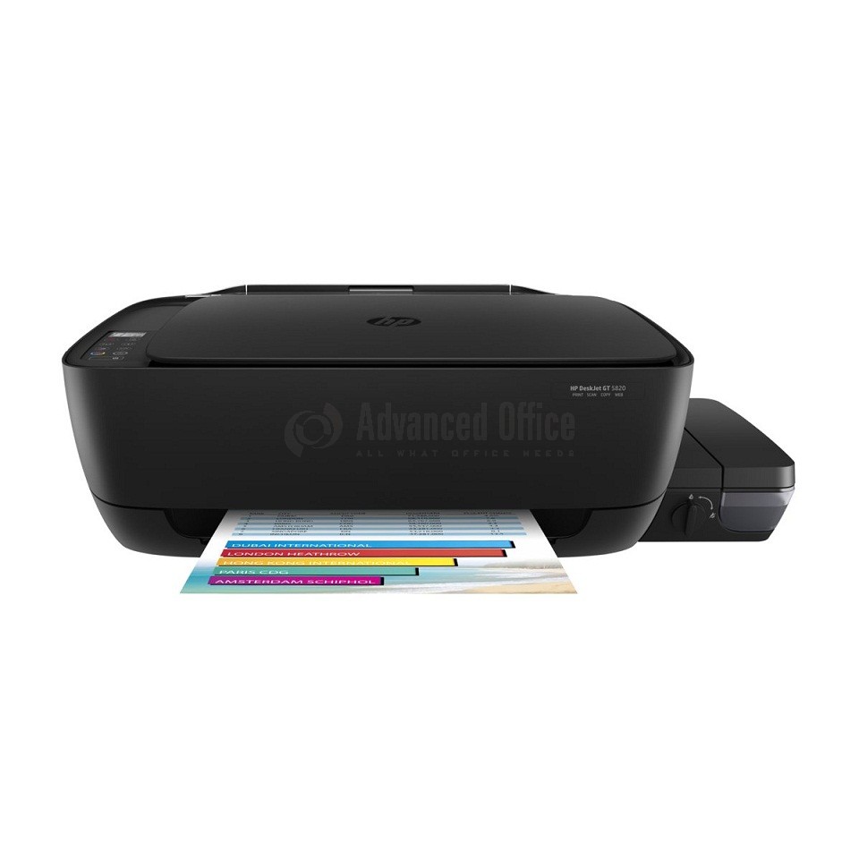 Imprimante Multifonction Jet d'encre HP DeskJet GT 5820 couleurs, A4, 8ppm/  5ppm, USB, Wifi - Multifonctions jet d'encre - Imprimantes, scanners,  photocopieurs et fax - Technologie - Tous ALL WHAT OFFICE NEEDS