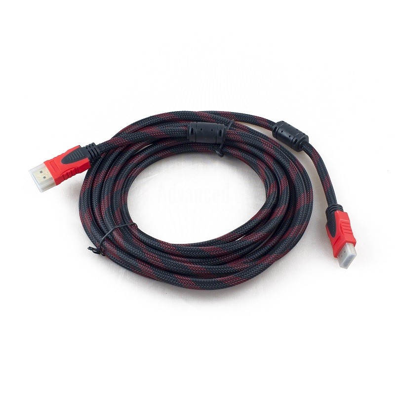 Câble HDMI CAPSYS M/M 1.4V Rond, 5m ALL WHAT OFFICE NEEDS