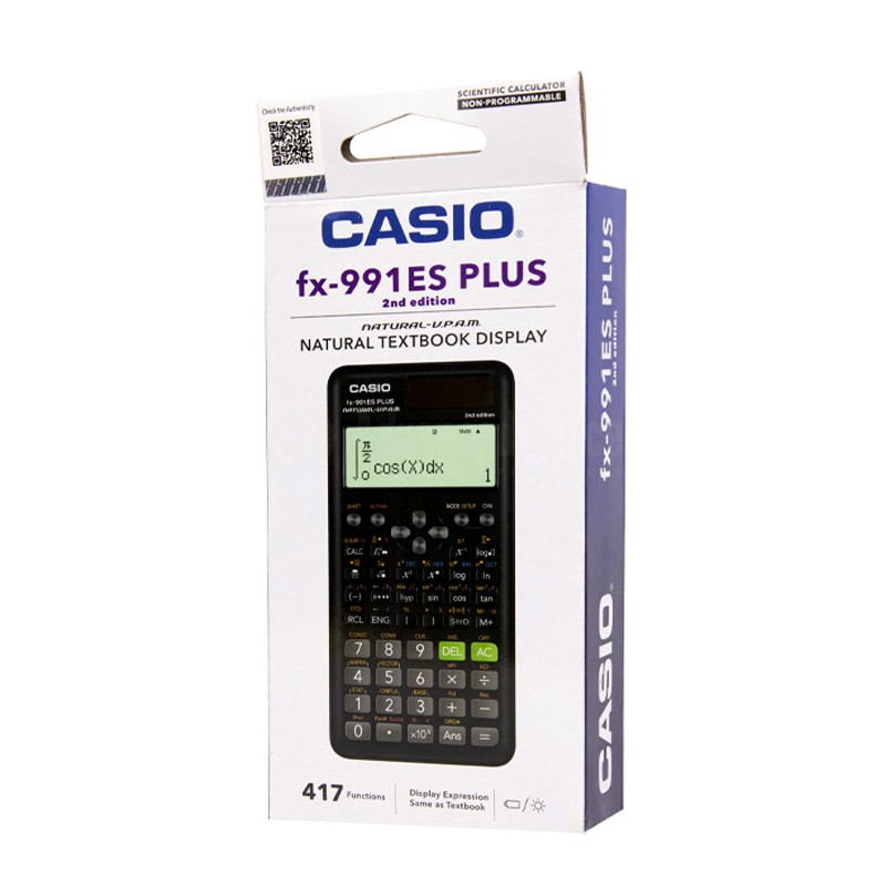 Calculatrice scientifique CASIO FX-991ES 2nd Edition 417 fonctions -  Calculatrices - Math et Géométrie - Articles scolaires - Tous ALL WHAT  OFFICE NEEDS