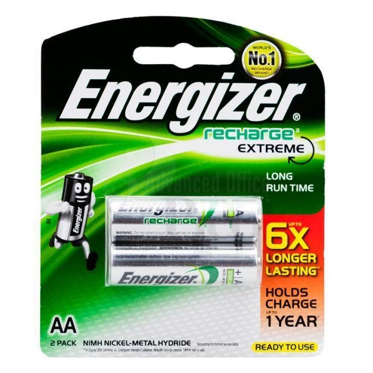 Piles Rechargeables Energizer Extreme AA/LR6 2300 MAH pack de