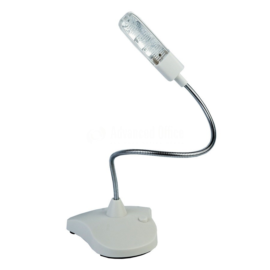 Lampe LED USB flexible avec Base Blanc - Lampe de bureau - Fourniture de  bureau - Tous ALL WHAT OFFICE NEEDS