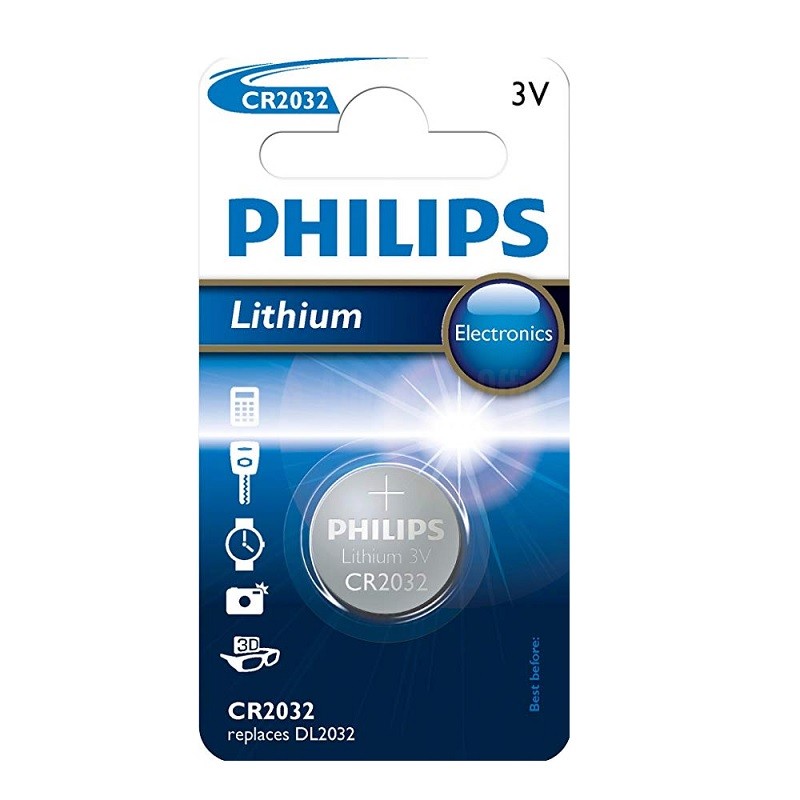 Pile PHILIPS CR2032 ALL WHAT OFFICE NEEDS