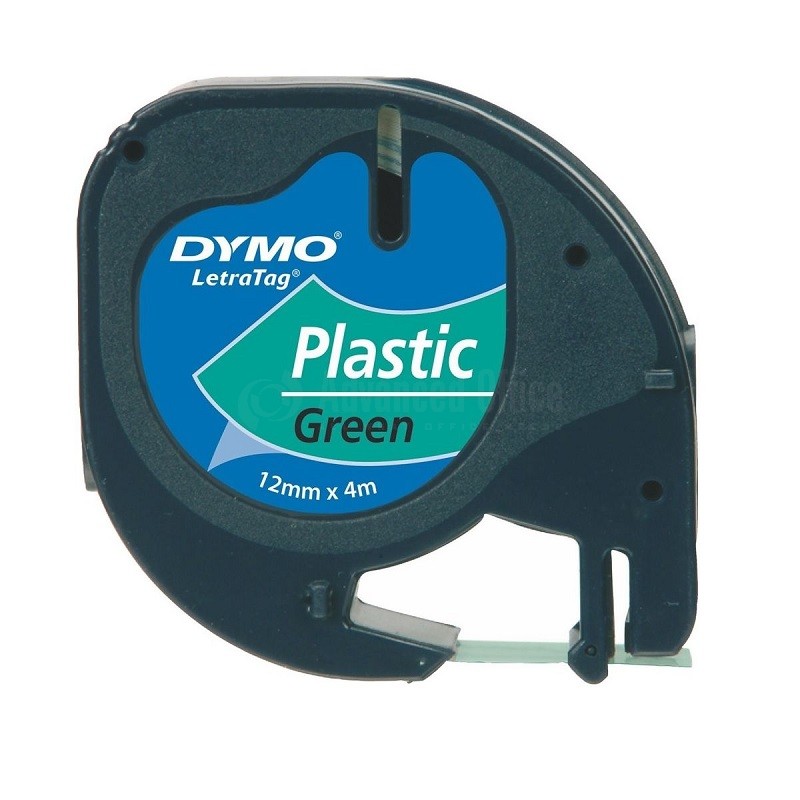 Recharge DYMO LetraTag plastique vert 91224 - Consommable pour étiqueteuse  - Etiquetage et accessoires - Bureautique - Fourniture de bureau - Tous ALL  WHAT OFFICE NEEDS