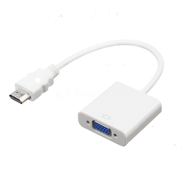 vhbw Adaptateur USB C vers VGA pour PC, moniteur, télévision, projecteur -  Câble adaptateur USB-VGA, 180 cm