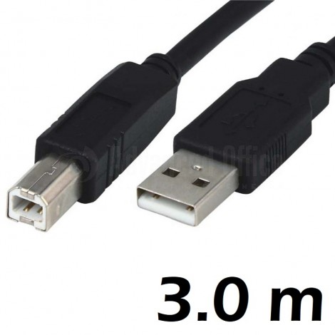 Câble USB 3m pour imprimante