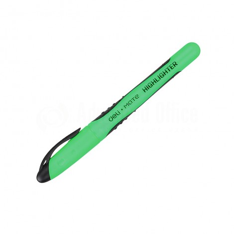 Surligneur fluorescent DELI EU35150 Mate Highlighter pointe coupée 1-5mm Vert