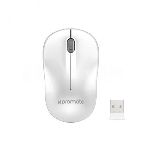 Souris sans fil PROMATE CLIX-1 Optique 1600 dPi, 15m, Blanc