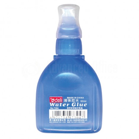 Colle liquide DELI No.7304 Water Glue bouteille de 50ml