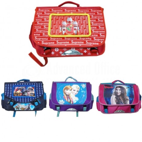 Sac à Dos Scolaire MAESTRO Multi Motif Transformers/ Supereme Garçon, Frozen/ Vampiro Fille