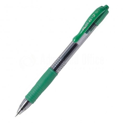 Stylo PILOT G2 0.7 Vert 