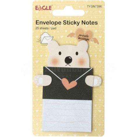 Post it EAGLE Envelope Sticky Notes 25 Feuilles