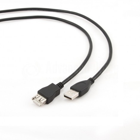 Câble extension USB 2.0 AM/AF 1.5m
