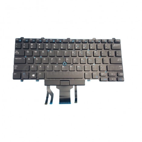 Clavier DELL pour laptop Latitude E5490, Qwerty