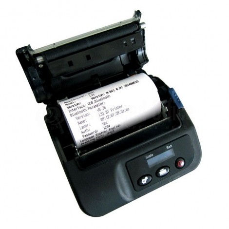 Imprimante de tickets code à barre Mobile de caisse SPRT SP-L31, 80mm/s (papier thermique), 70mm/s (papier pour étiquettes), 1D: EAN-13/ EAN-8/ UPC-A/ UPC-E/ CODE39/ CODE93/ CODE128/ CODABAR/ ENTRELACED 25, 2D: PDF417 (QRCODE), USB, Bluetooth