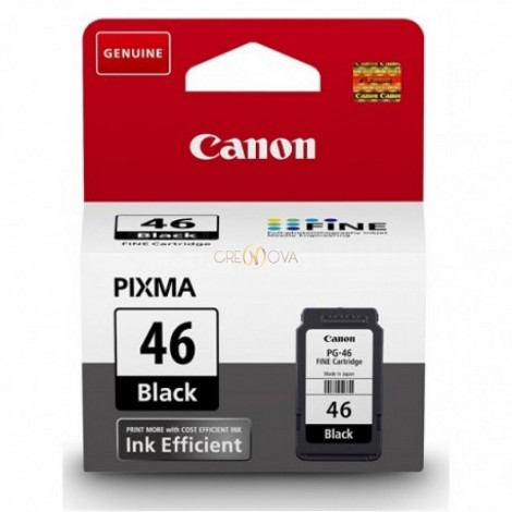 Cartouche CANON PG-46 Noir pour Pixma Efficiency E414/ E474