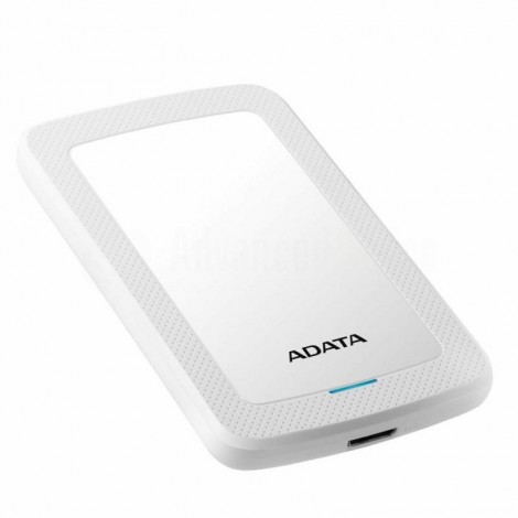 Disque dur externe ADATA HV300 Slim USB 3.0 1To 2.5", Blanc