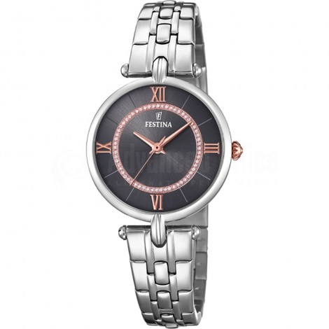 Montre pour Femme FESTINA F20315 Bracelet en Acier Inoxydable Argenté