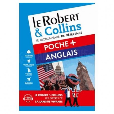 Dictionnaire LE ROBERT ET COLLINS de Poche Maxi Anglais-Français/Français-Anglais