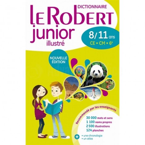 Dictionnaire LE ROBERT Junior illustré 8/11 Ans