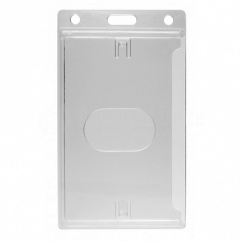 Porte badge Dur  vertical double face EVOLIS