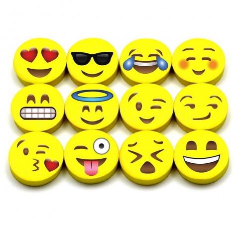 Gomme Scolaire GOLDEN Forme Emojis