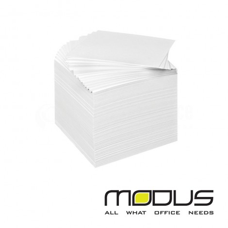 Recharge cube de papier MODUS 90 x 90mm 80g 500 Feuilles