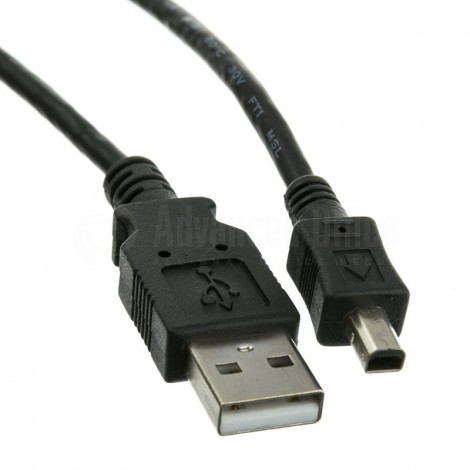 Câble USB 4pin Type A (Mâle) vers Mini-USB Type B (Mâle) 1.5m