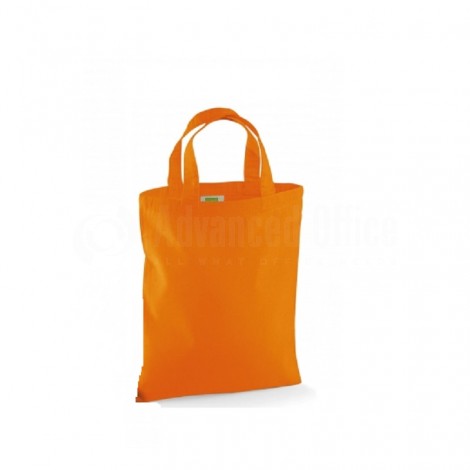 Sac de shopping en TNT 23 x 30 cm Orange