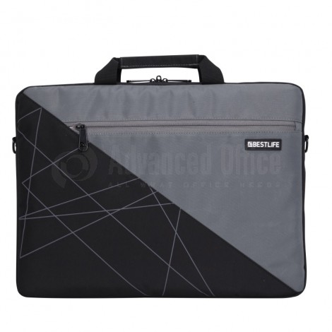 Cartable porte PC BESTLIFE BBC-3002-1G 15.6" Noir-Gris