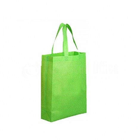 Sac de shopping en TNT 35 x 25 x 10cm Vert clair