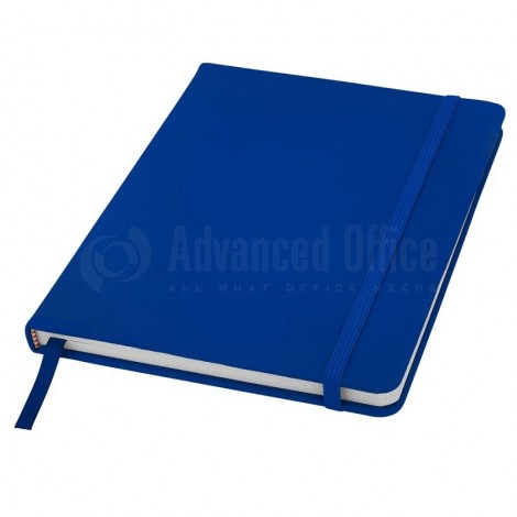 NoteBook A5 Bleu à fermeture élastique