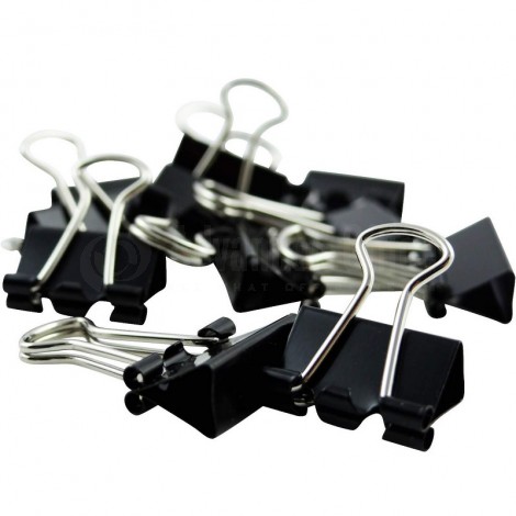 Binder Clips 51mm GOLDEN boite de 12 Pcs