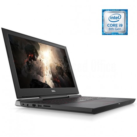Laptop DELL Inspiron 15 G5 (5587), Intel Core I9-8950HK, 16Go DDR4, 1To + 256Go SSD, NVIDIA GeForce GTX 1060 6Go GDDR5, 15.6", FreeDos, Gris