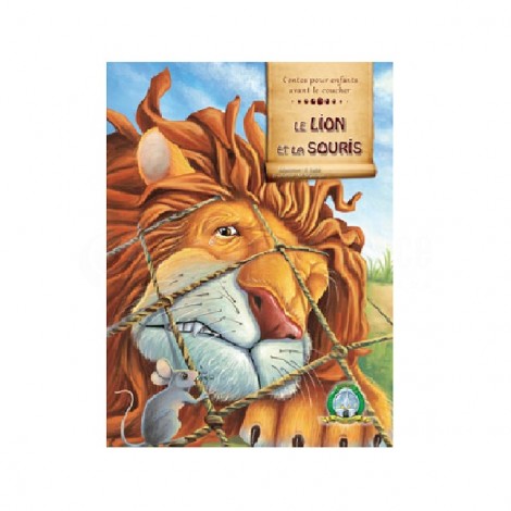 Livre les Contes pour enfants avant le coucher Le Lion et la Souris (1er Série)