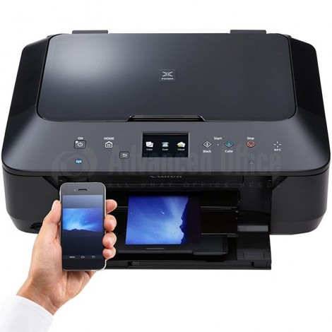 Imprimante Jet d'encre Canon PIXMA MG5750, Couleur, A4, 12ppm/9ppm, Recto-verso, Wifi, Cloud Print, USB, Impression mobile Android/AirPrint, Noir