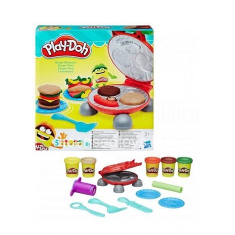 Jeu éducatifs pack 4 pots de pâte à Modeler PLAY-DOH PK1368 Kitchen creations 4 couleurs 224g avec Moules