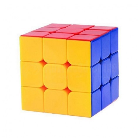 Jeu éducatif Casse Tête MAGIC CUBE forme cubique 3X3, 6 couleurs, 3+ ans