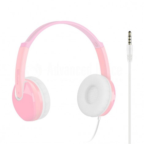 Casque microphone PROMATE Jamz, Jack 3.5mm, Rose