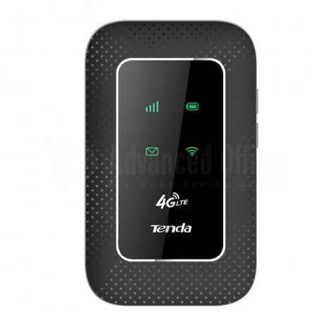 Point d'accès Sans Fil mobile 150Mbps 3G/4G/4G LTE, MicroSD, Micro USB, Batterie 2100mAh, Noir