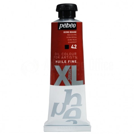 Tube peinture à huile PEBEO Fine Xl Ocre Rouge 37 ml