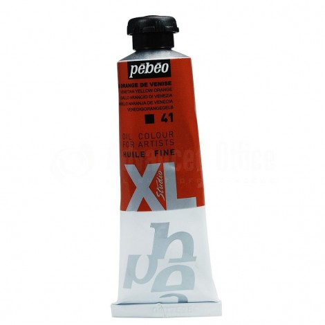 Tube peinture à huile PEBEO Fine Xl Jaune Orange de venise 37 ml