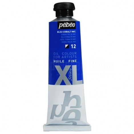 Tube peinture à huile PEBEO Fine Xl Bleu Colbat Imit 37 ml