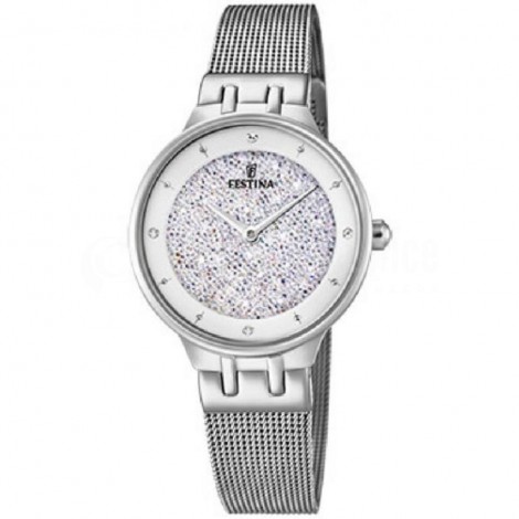 Montre pour Femmes FESTINA F20385 bracelet en maille Argenté