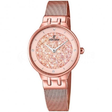 Montre pour Femmes FESTINA F20387 bracelet en maille Rose