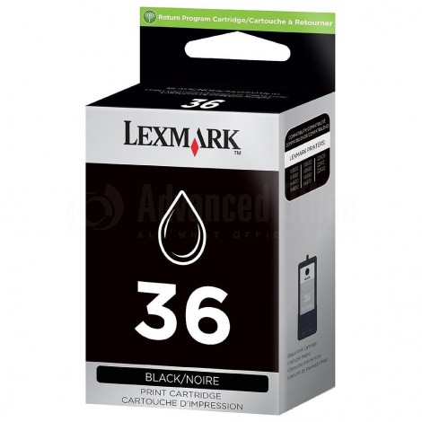 Cartouche LEXMARK N°36 Noir pour X5650